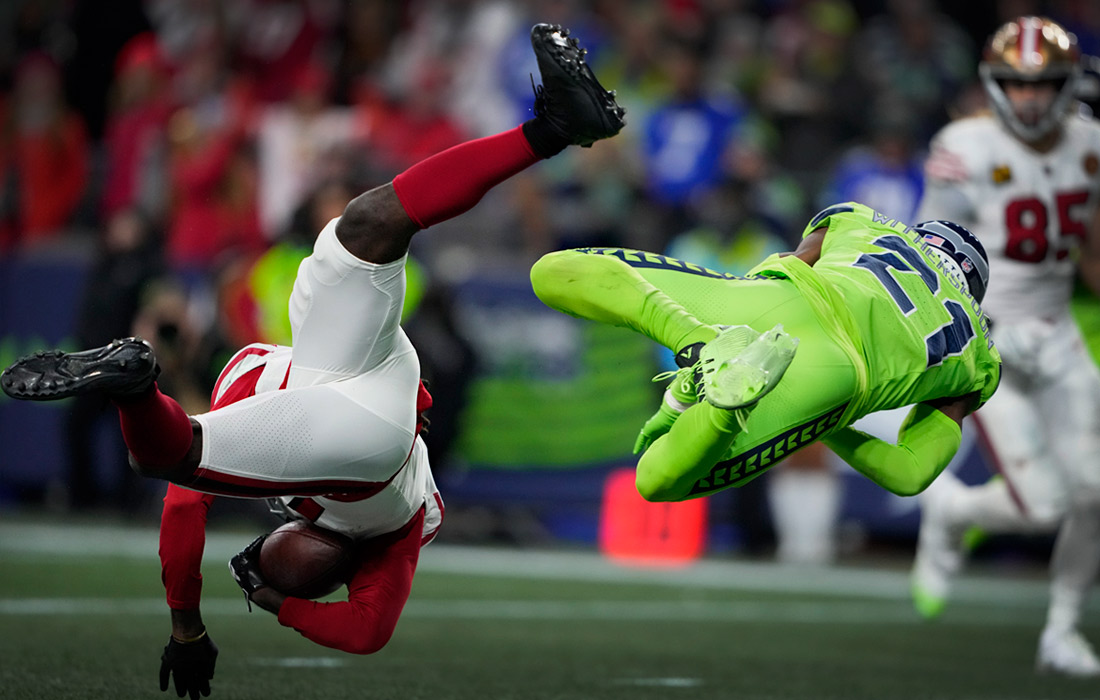 Во время матча по американскому футболу в Сиэтле