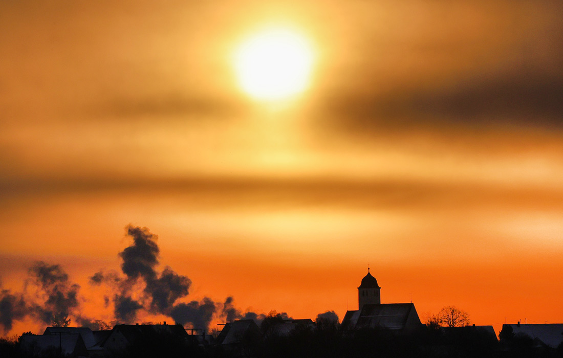 Зима в Швабском Альбе, Германия