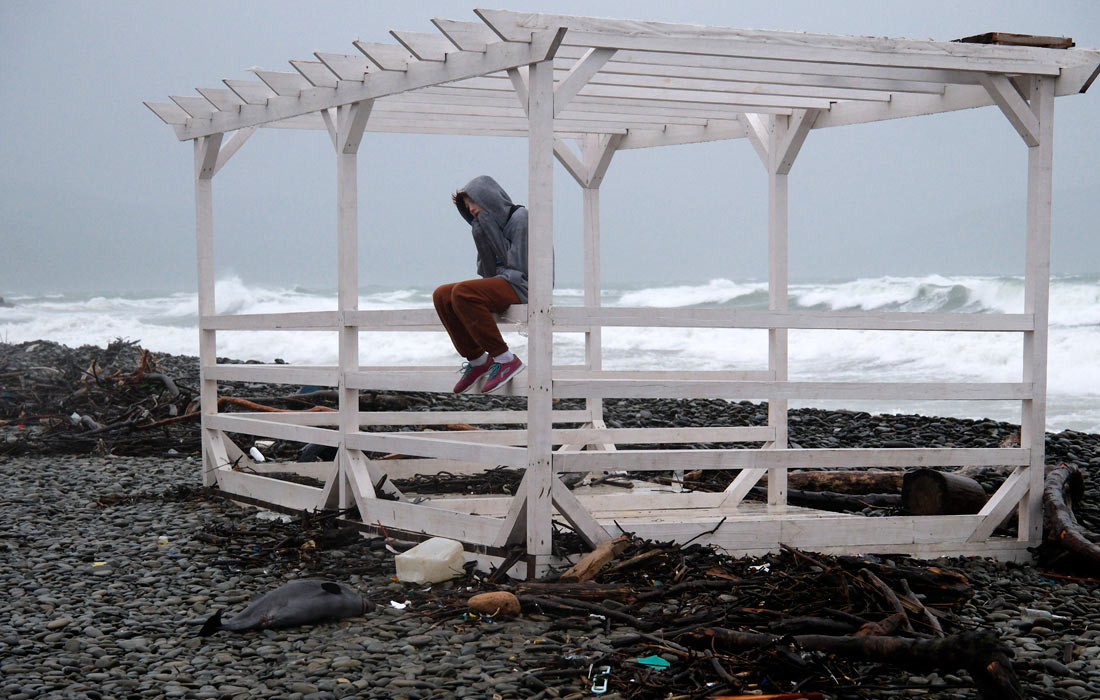 Шторм в Новороссийске