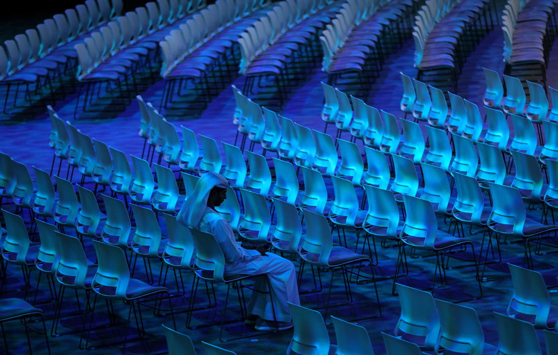 Участник ежегодной глобальной климатической конференции