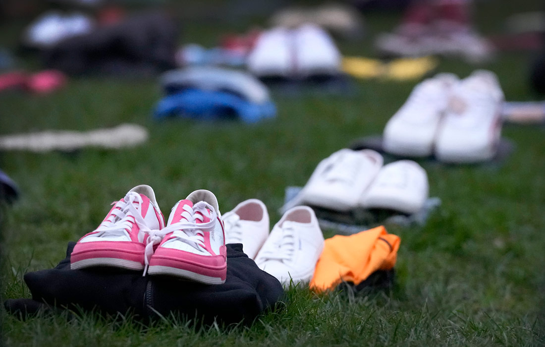 Акция против применения холодного оружия в Лондоне