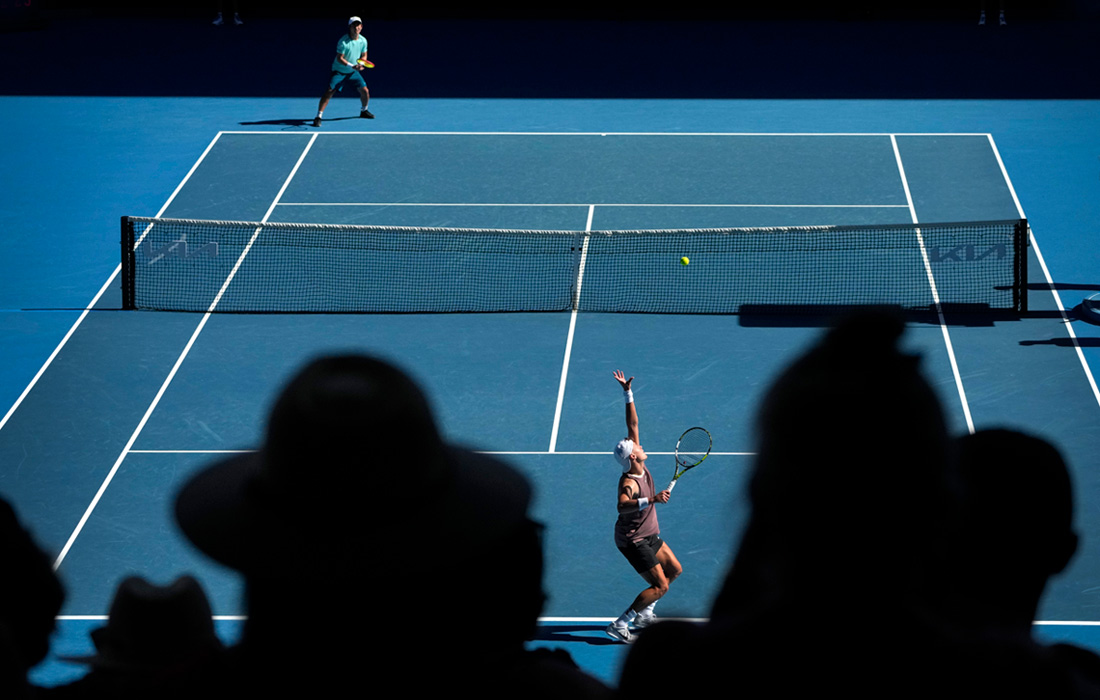 В Мельбурне проходит открытый чемпионат Австралии по теннису