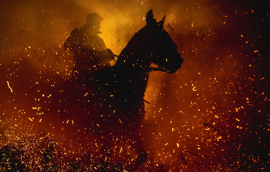 Ежегодный фестиваль Las Luminarias в Испании