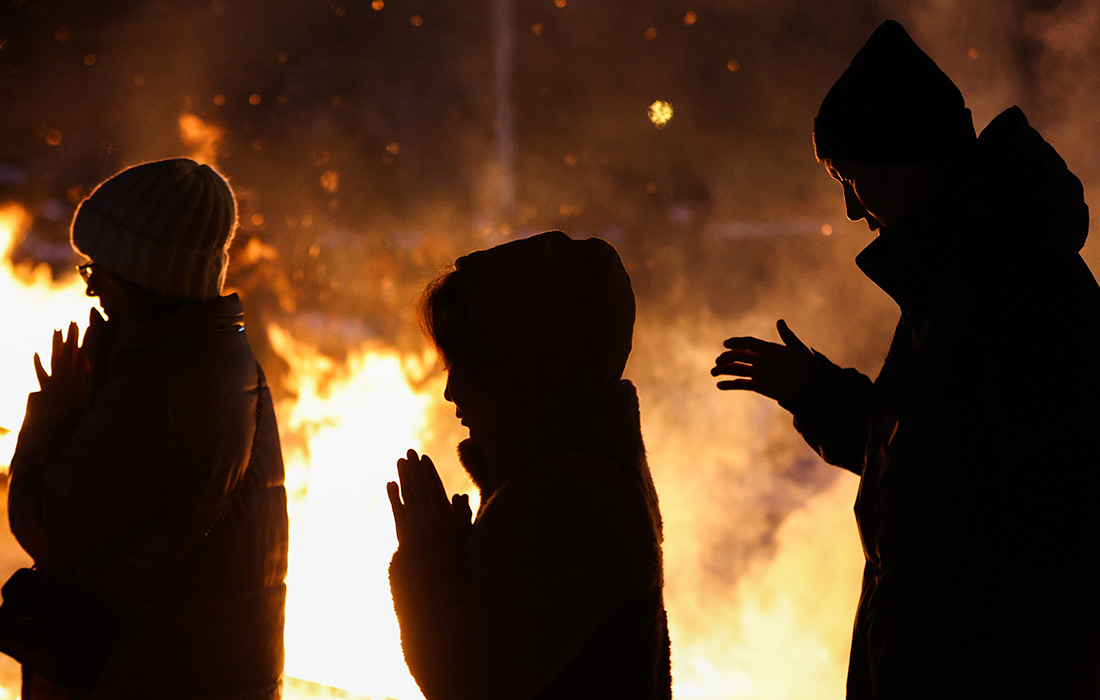 Обряд Дугжууба в преддверии буддийского Нового года в Иркутске