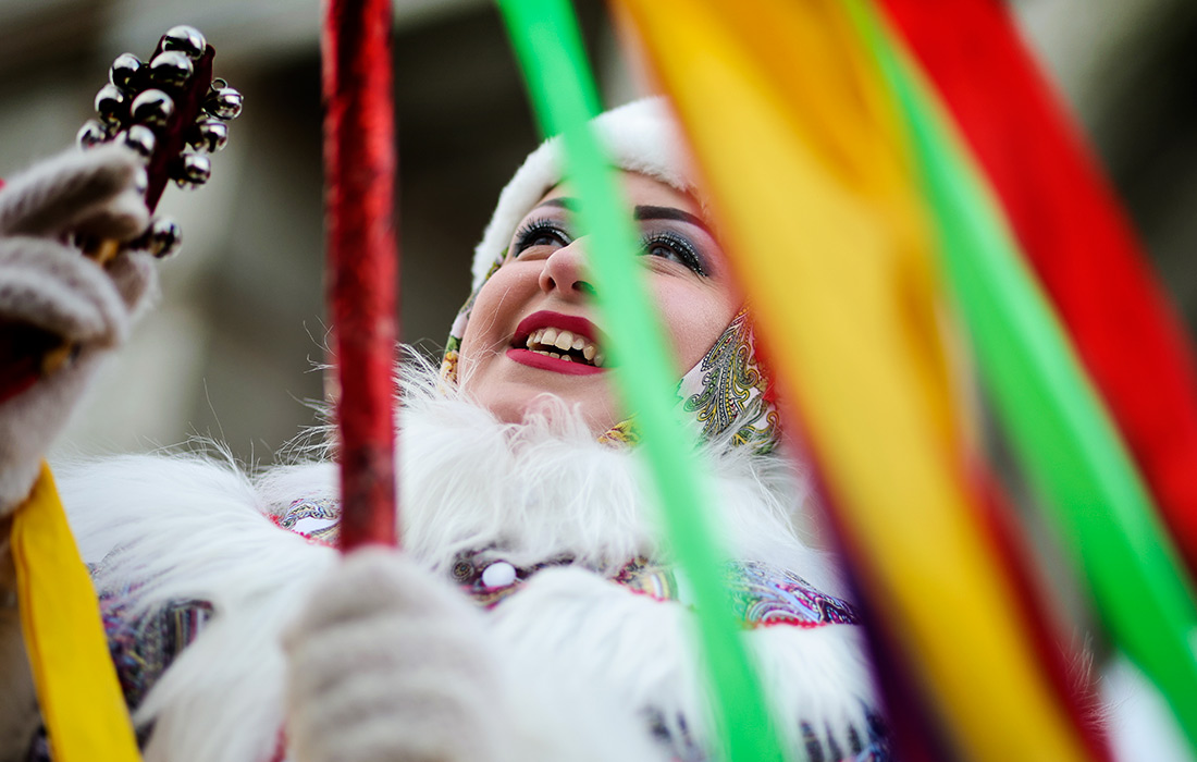 Масленичное шествие на ВДНХ