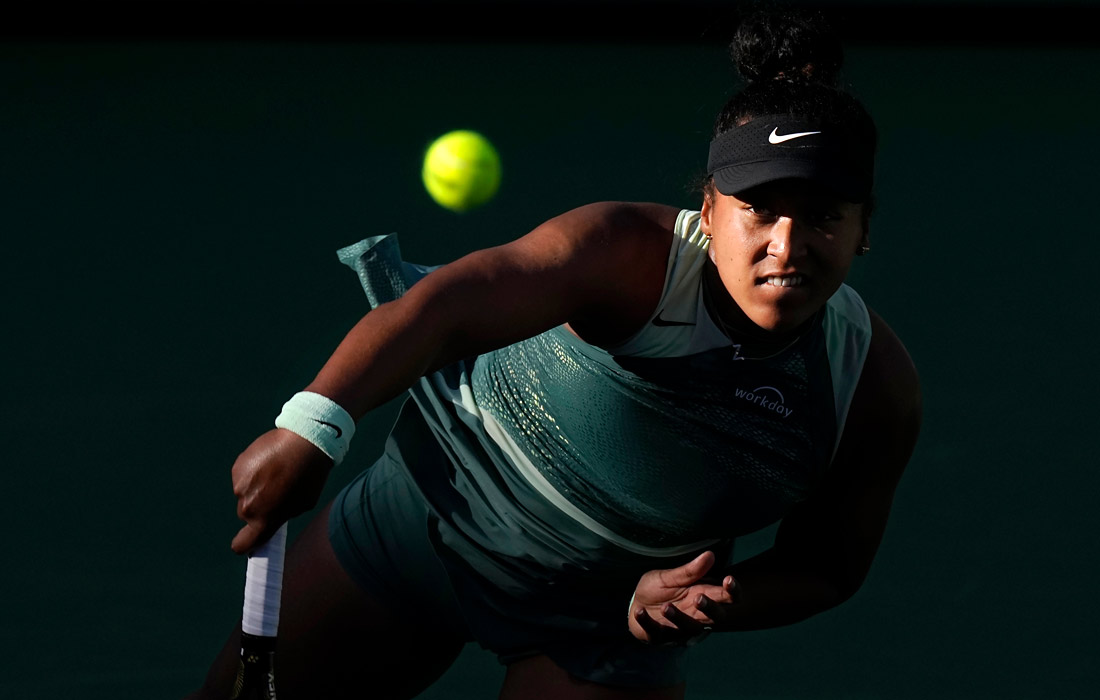 Японская теннисистка Наоми Осака не смогла выйти в 1/8 финала турнира в Индиан-Уэллсе