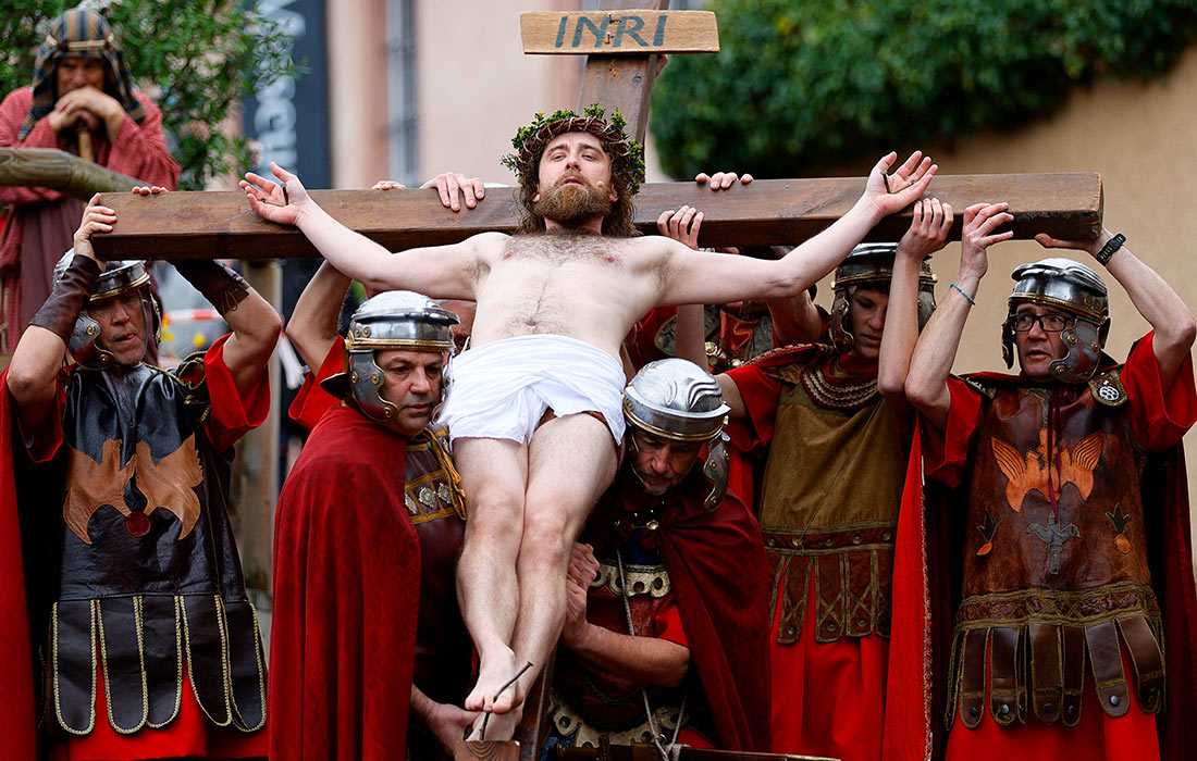 Великая пятница у католиков в Бенсхайме