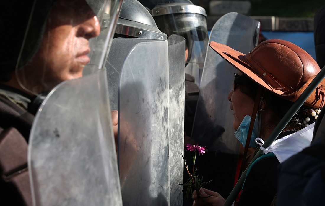 В Ла-Пасе (Боливия) прошли акции протеста учителей против законопроекта о принудительном выходе на пенсию