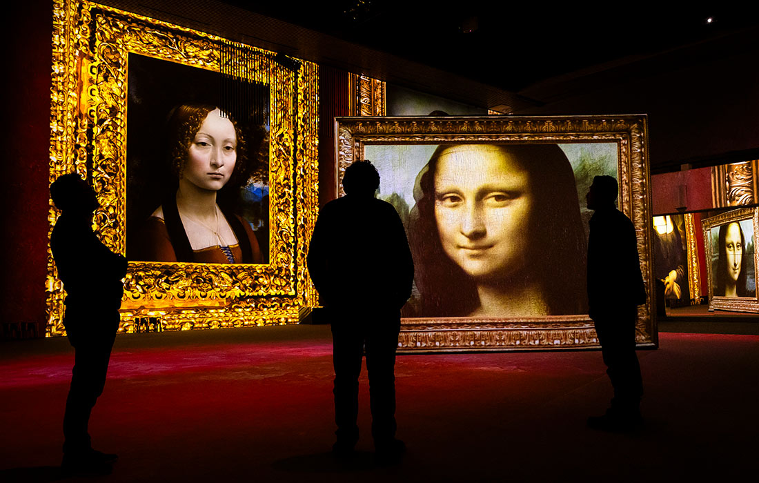 Мультимедийная выставка "Леонардо да Винчи – универсальный человек" в Цюрихе