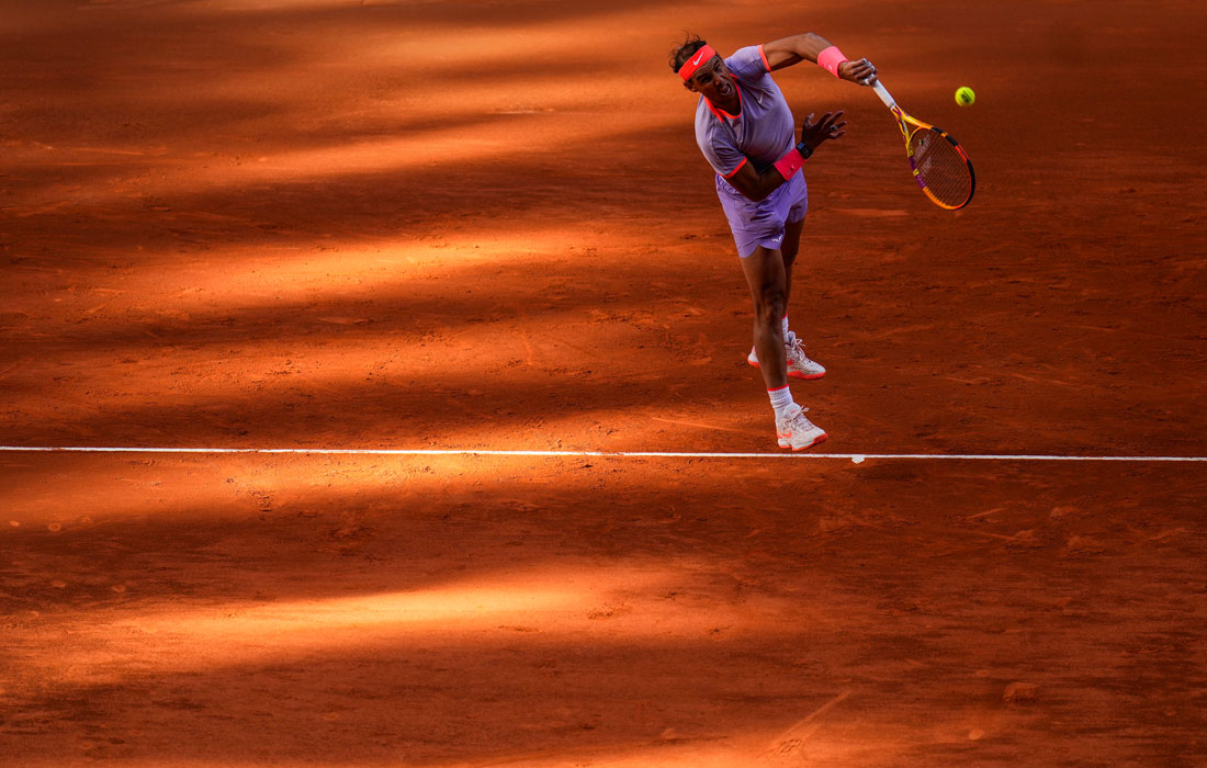 Испанский теннисист Рафаэль Надаль вышел во второй круг турнира Masters в Мадриде
