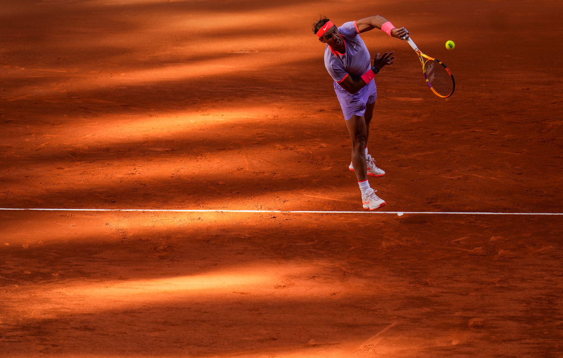 Испанский теннисист Рафаэль Надаль вышел во второй круг турнира Masters в Мадриде