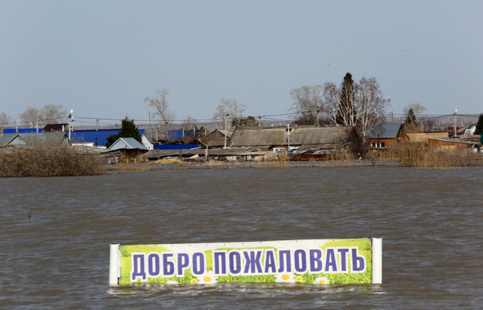 Река Ишим пошла на спад во всех населенных пунктах Тюменской области