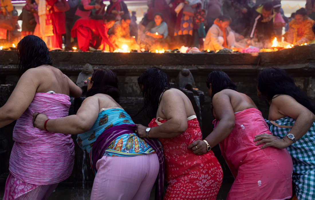 Празднование Дня матери в Непале