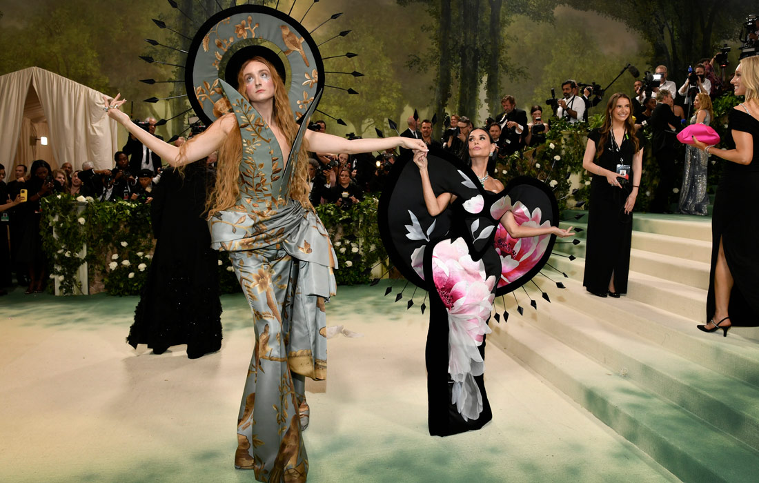 Дизайнер Харрис Рид и актриса Деми Мур