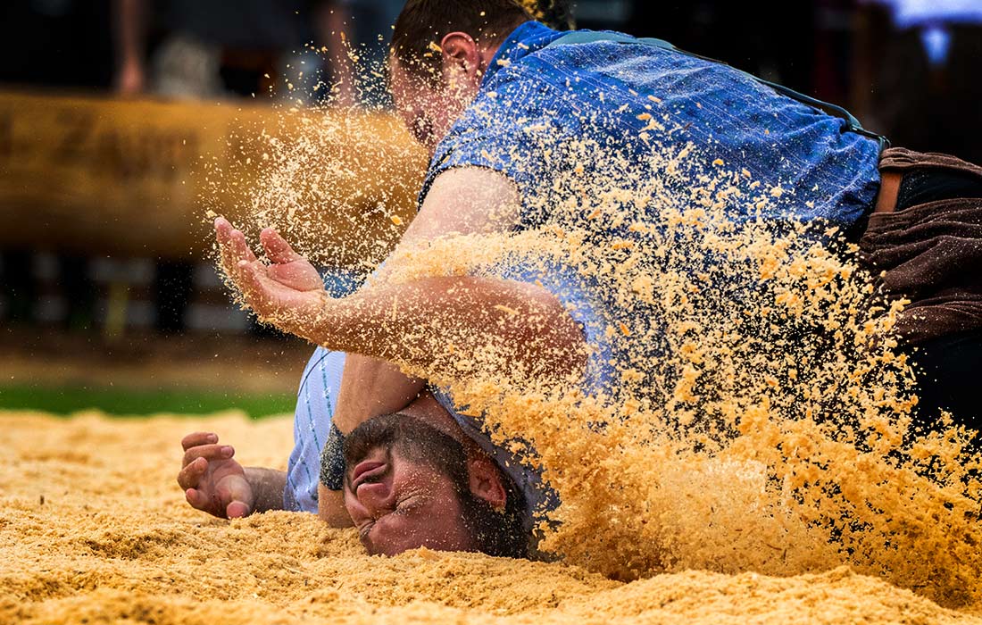 104-й кантональный фестиваль борьбы Цуг в Швейцарии