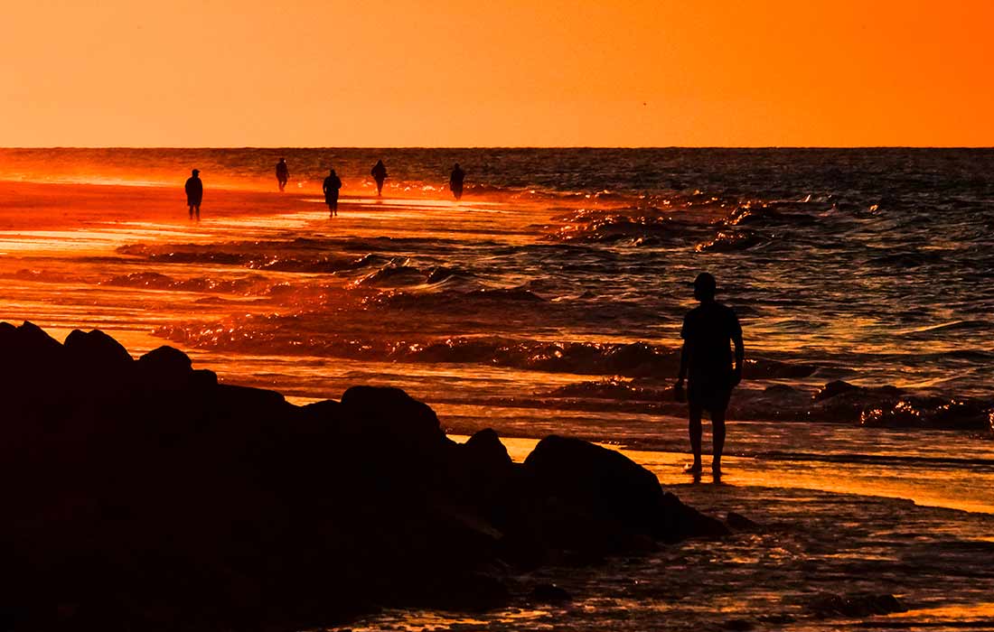 Закат в Южной Каролине