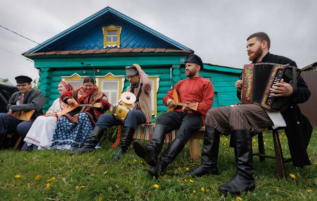 Фестиваль русского фольклора "Каравон" в Татарстане