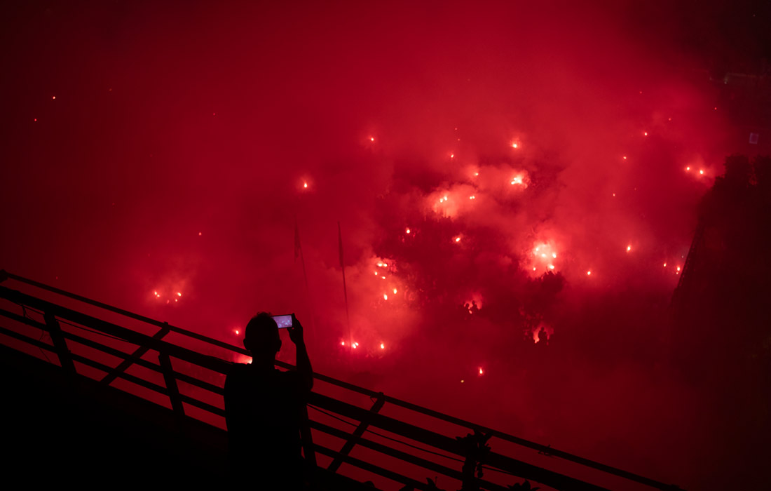 В Афинах состоялся финальный матч Лиги конференций сезона-2023/2024 между "Олимпиакосом" и "Фиорентиной"