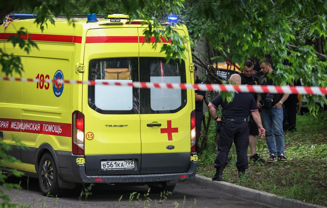 Задержание подозреваемого в убийстве на западе Москвы