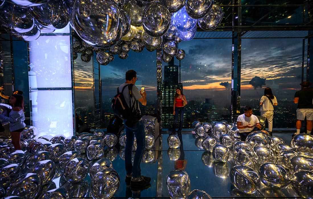 Всемирный день фотографии в небоскребе One Vanderbilt в Нью-Йорке