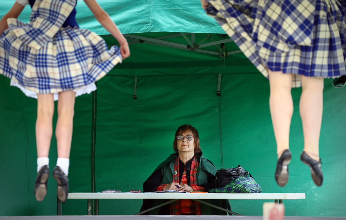 Соревнования танцоров в Обане, Шотландия