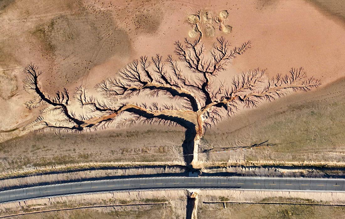 Ландшафты Тибетского автономного района на юго-западе Китая