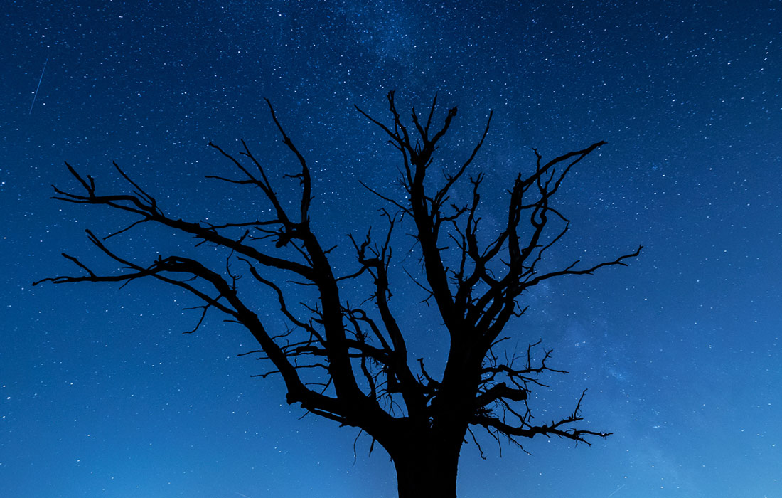 Ночное небо в Баден-Вюртемберге, Германия