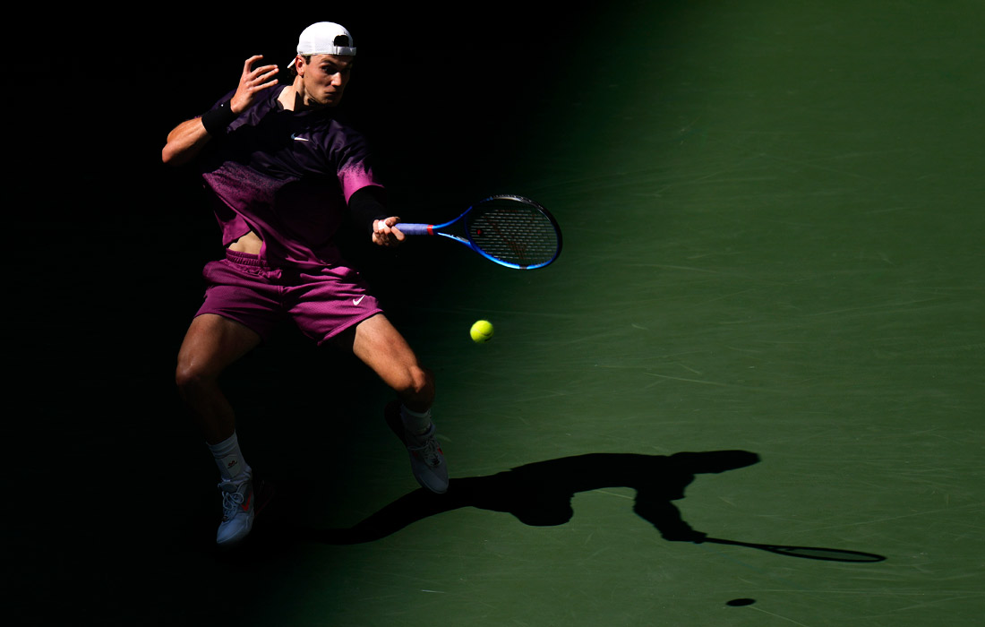 Британский теннисист Джек Дрэйпер стал первым полуфиналистом Открытого чемпионата США