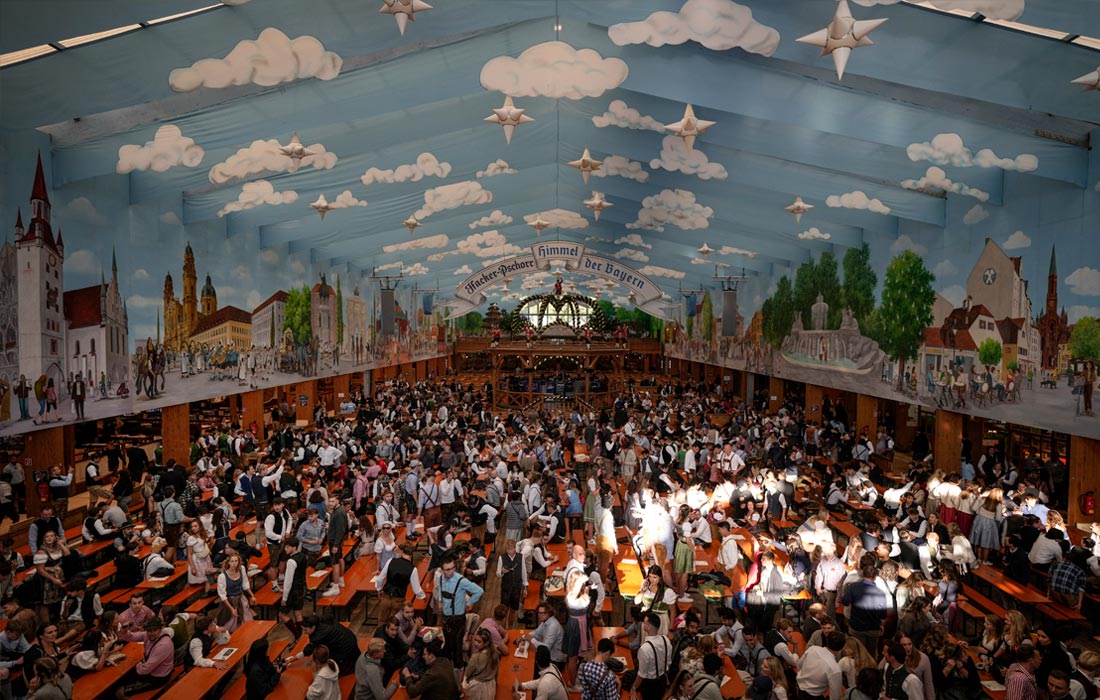 Праздник проходит на большом открытом поле под названием Терезин луг неподалеку от центра города. К началу фестиваля луг застраивают шатрами и палатками, в которые помещается до 10 000 человек.