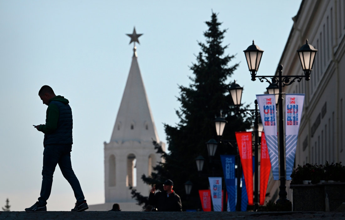 Казань во время XVI саммита БРИКС