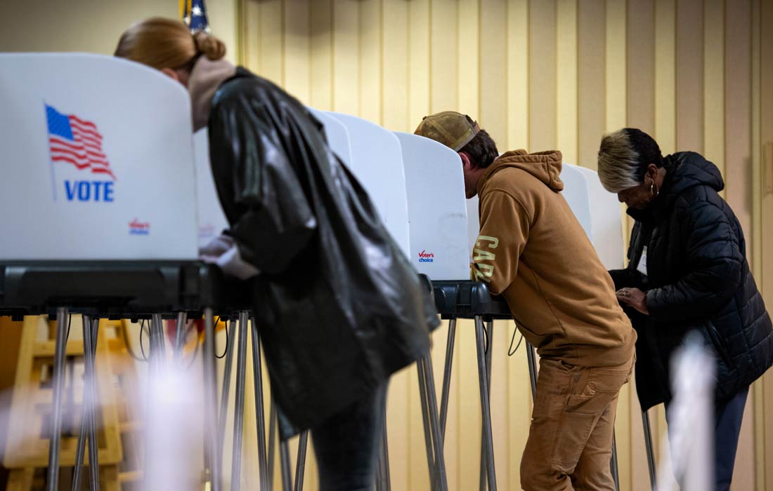 Голосование на выборах президента США в Трайоне, Северная Каролина