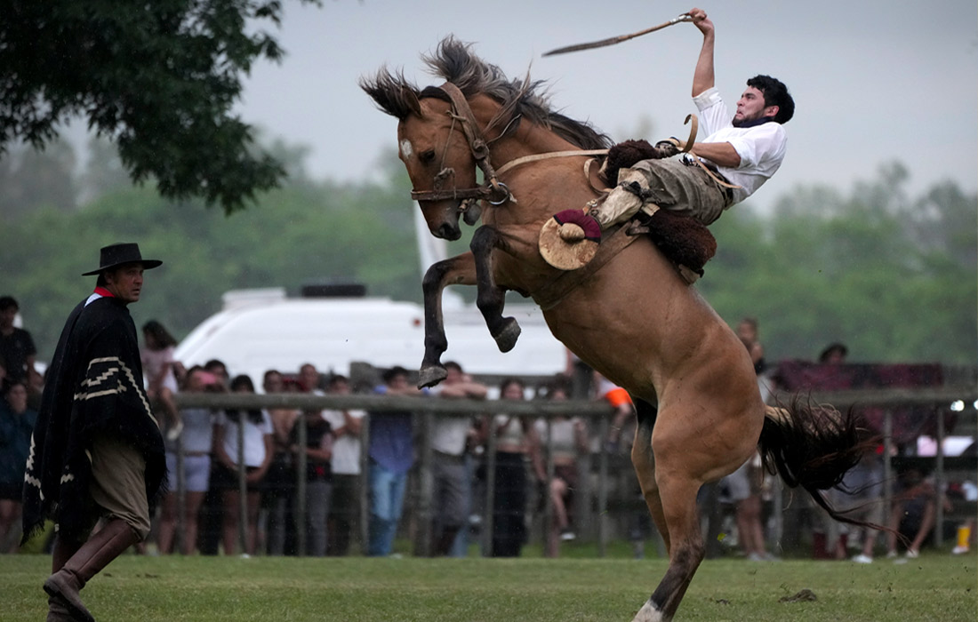 Празднование Дня традиций в Сан-Антонио-де-Ареко, Аргентина