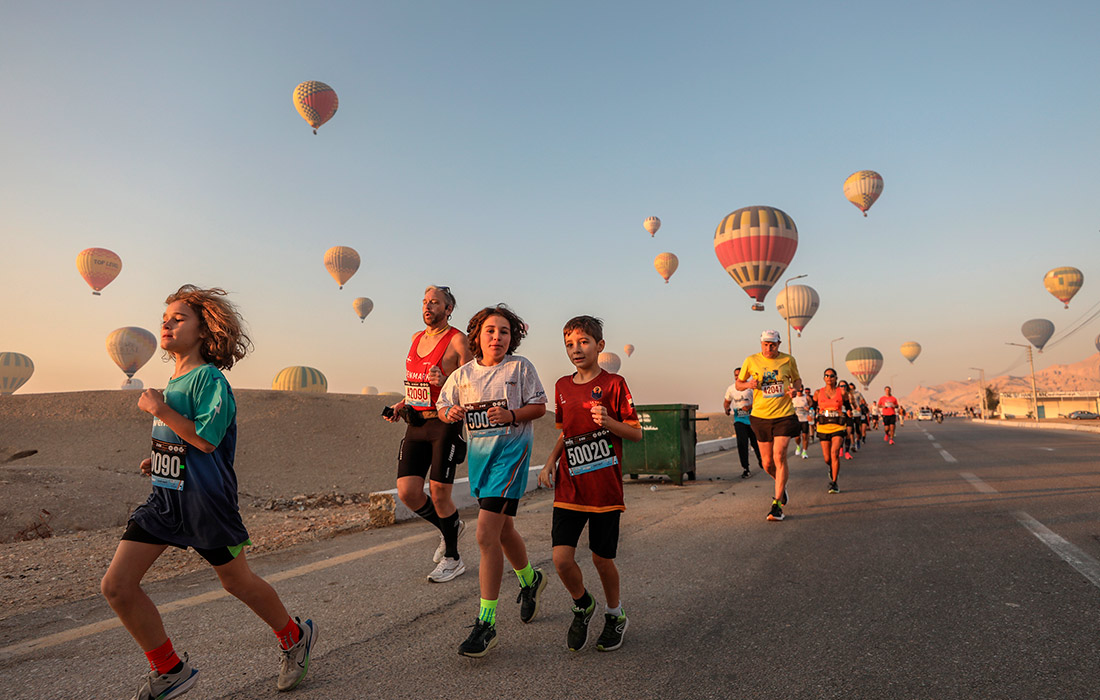 32-й Международный Египетский Марафон в Луксоре