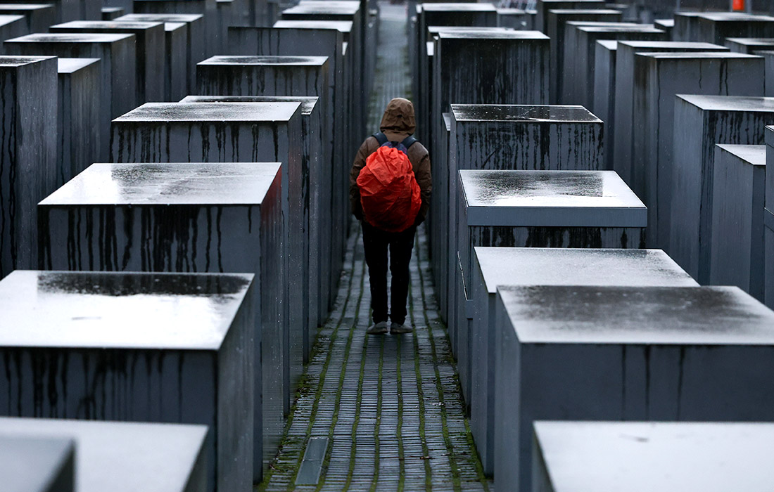 Международный день памяти жертв Холокоста в Германии. На фото: мемориал в Берлине.