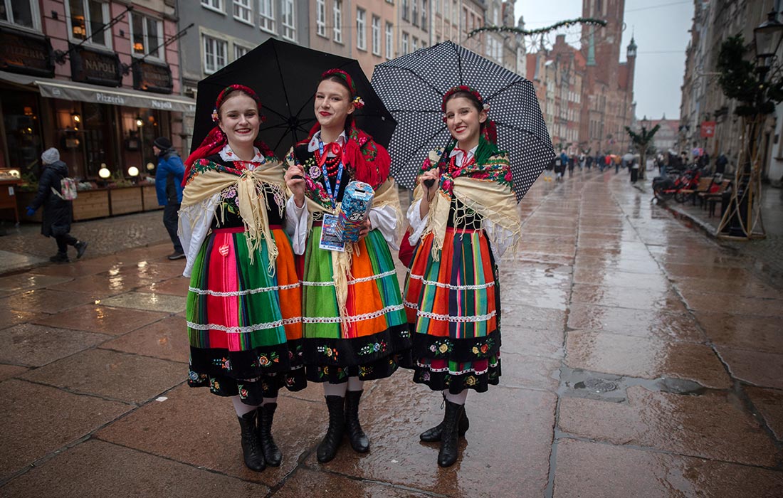 Благотворительная акция в польском Гданьске