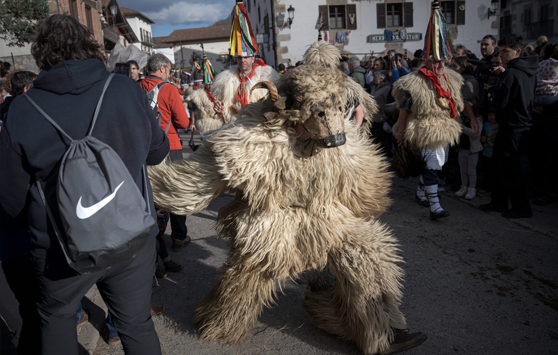 Традиционный карнавал в Зубиете, Испания