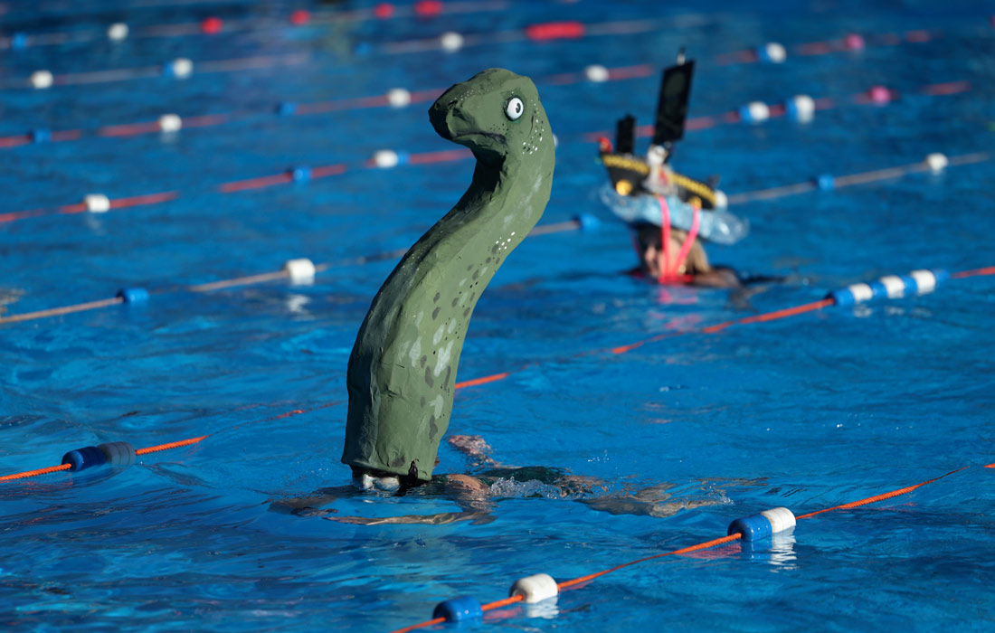 Чемпионат Великобритании по плаванию в холодной воде в Лондоне