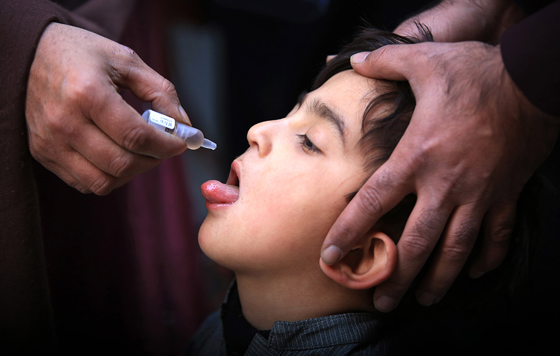 Вакцинация от полиомиелита в Пакистане