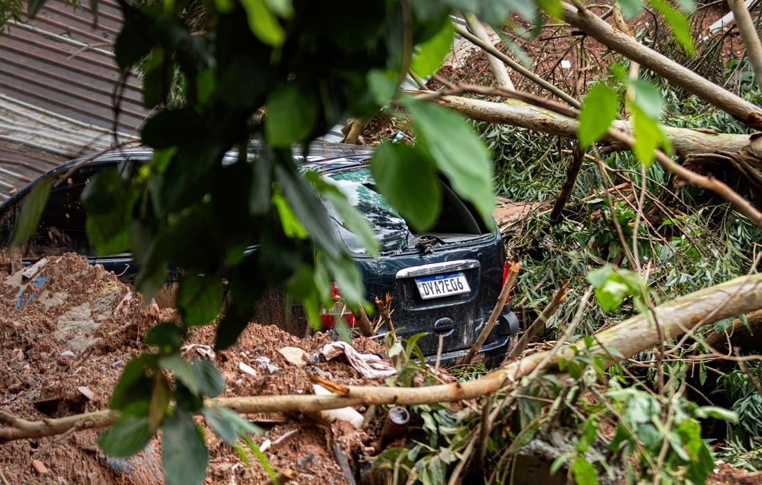 Последствия сильных дождей в Сан-Паулу, Бразилия