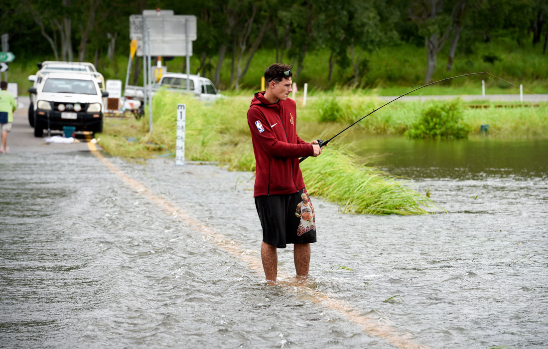 Последствия проливных дождей на севере Австралии