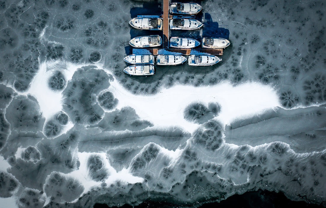 Гавань Фишерхоф-Эльденбург в Германии