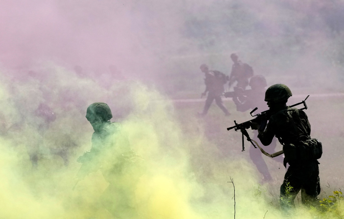 Совместные военные учения США и Таиланда Cobra Gold 2025 на побережье Сиамского залива