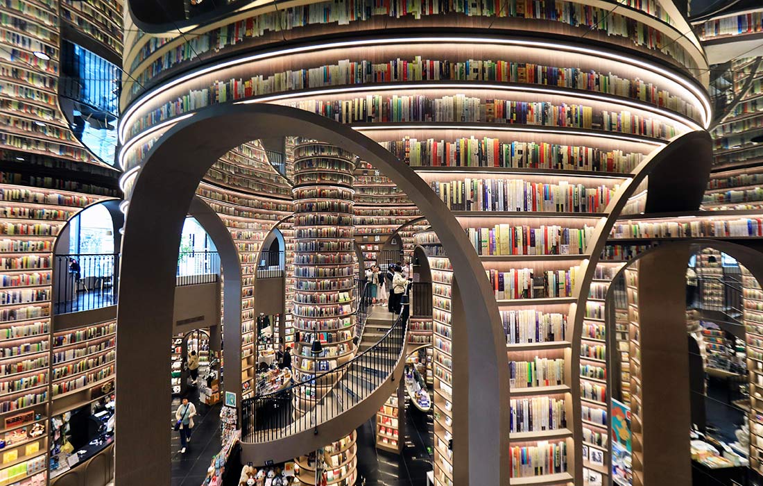 Книжный магазин в китайском Чэнду