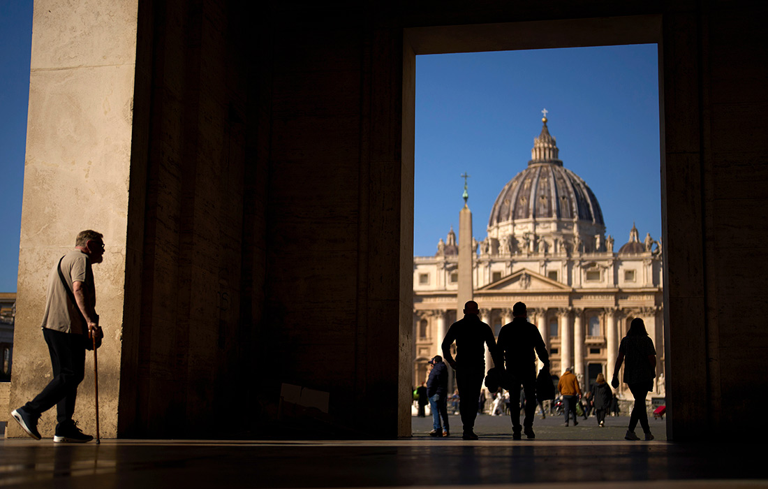 Площадь Святого Петра в Ватикане