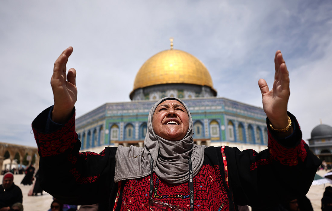 Последняя пятница Рамадана в Иерусалиме