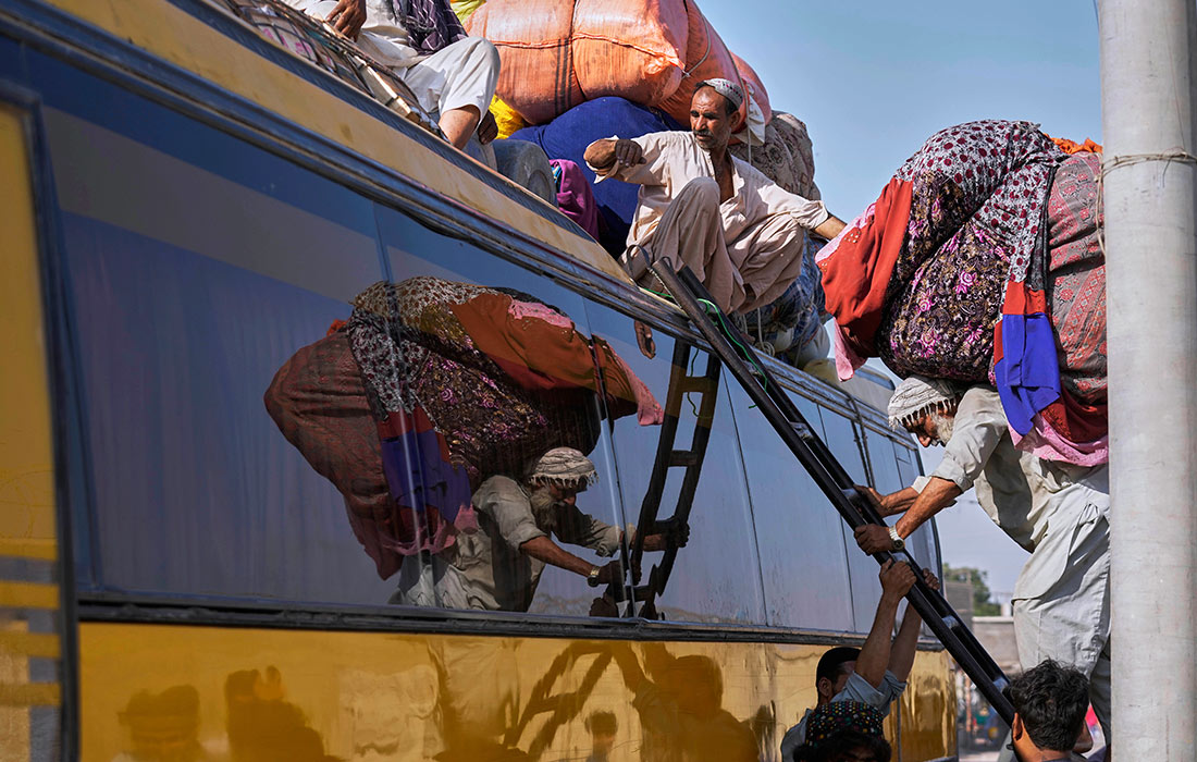 Афганские беженцы в Карачи, Пакистан