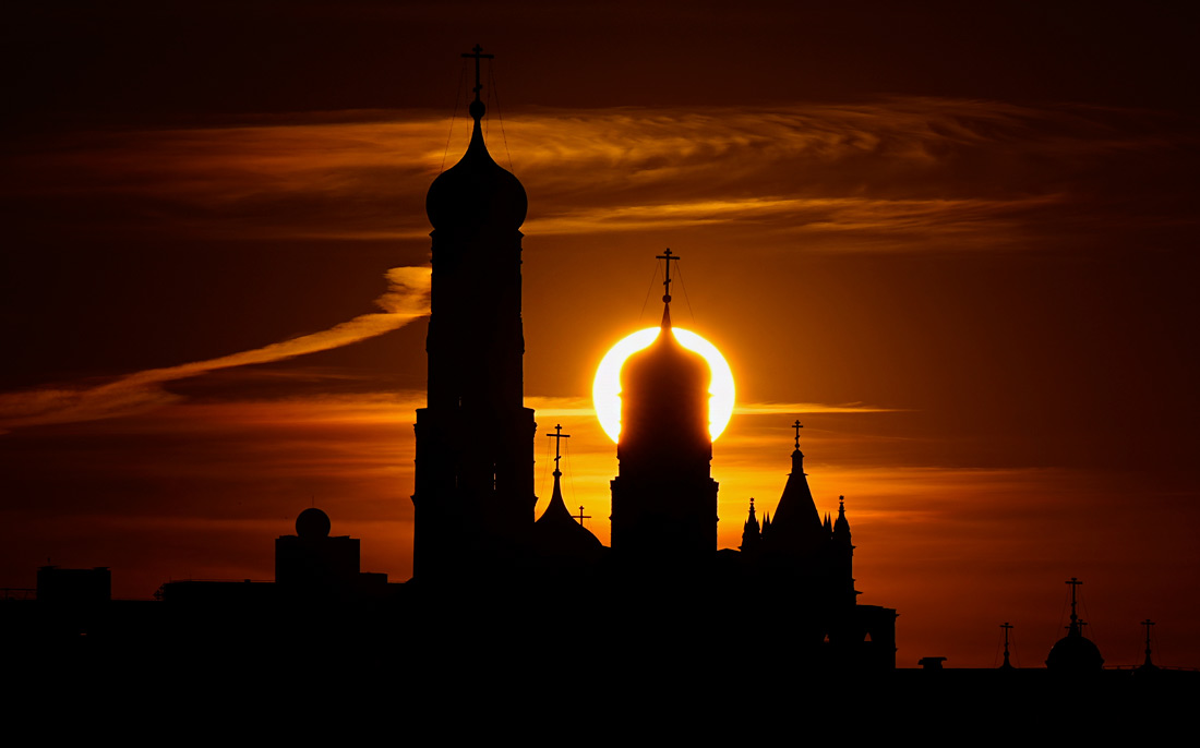 Закат в Москве