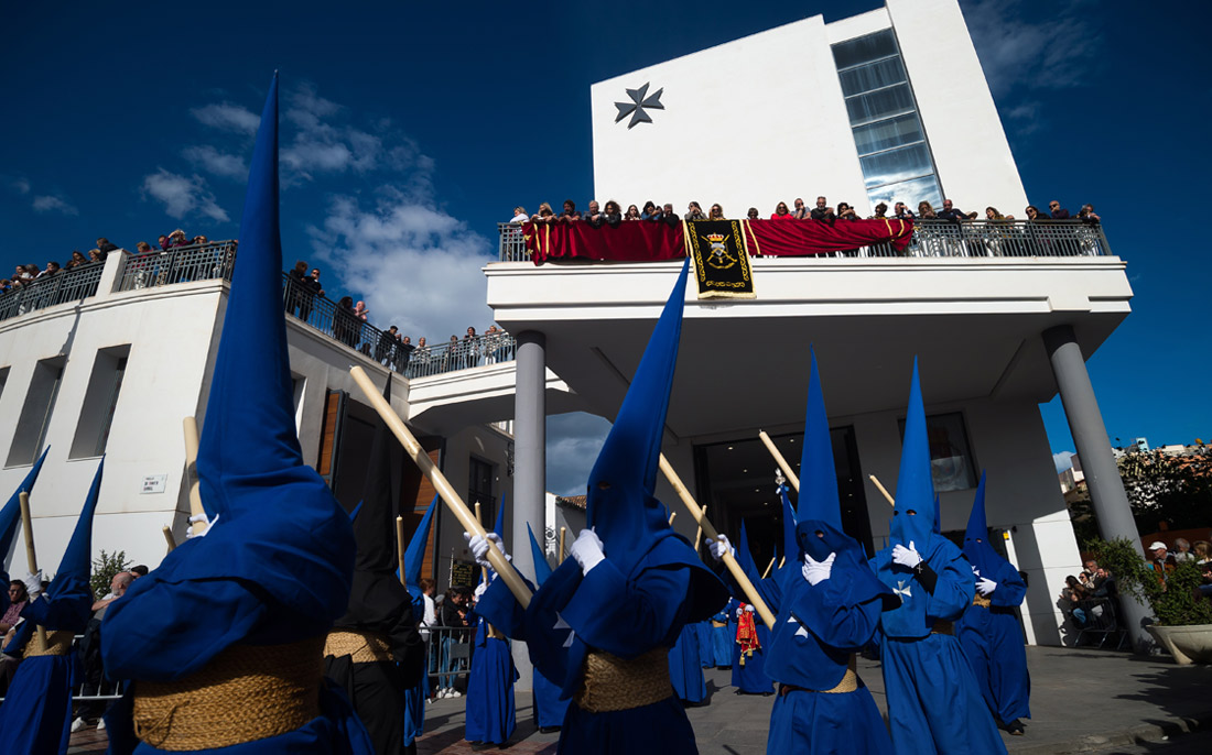Процессия Страстной недели в Малаге, Испания