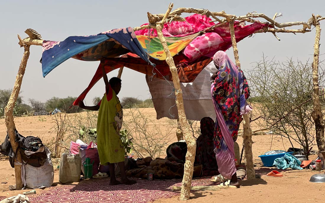 До 400 тыс. человек были вынуждены покинуть лагерь для беженцев "Замзам" в провинции Северный Дарфур на западе Судана при его захвате СБР