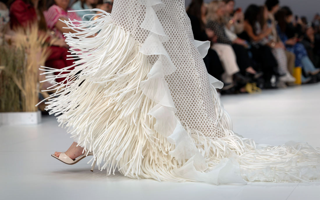 Показ коллекции Yolancris на Неделе свадебной моды в Барселоне